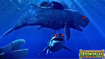 Megalodon Shark – Cartoon Animation | Zoonomaly Theme Song