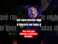 Luis Ángel El Flaco Cuando Toca Toca, Por más que destapo botellas y botellas, Letra y Video