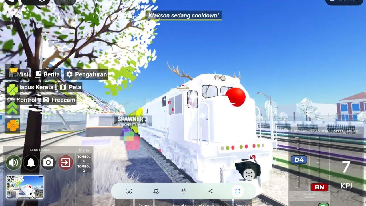 Test new loco incorails part 3