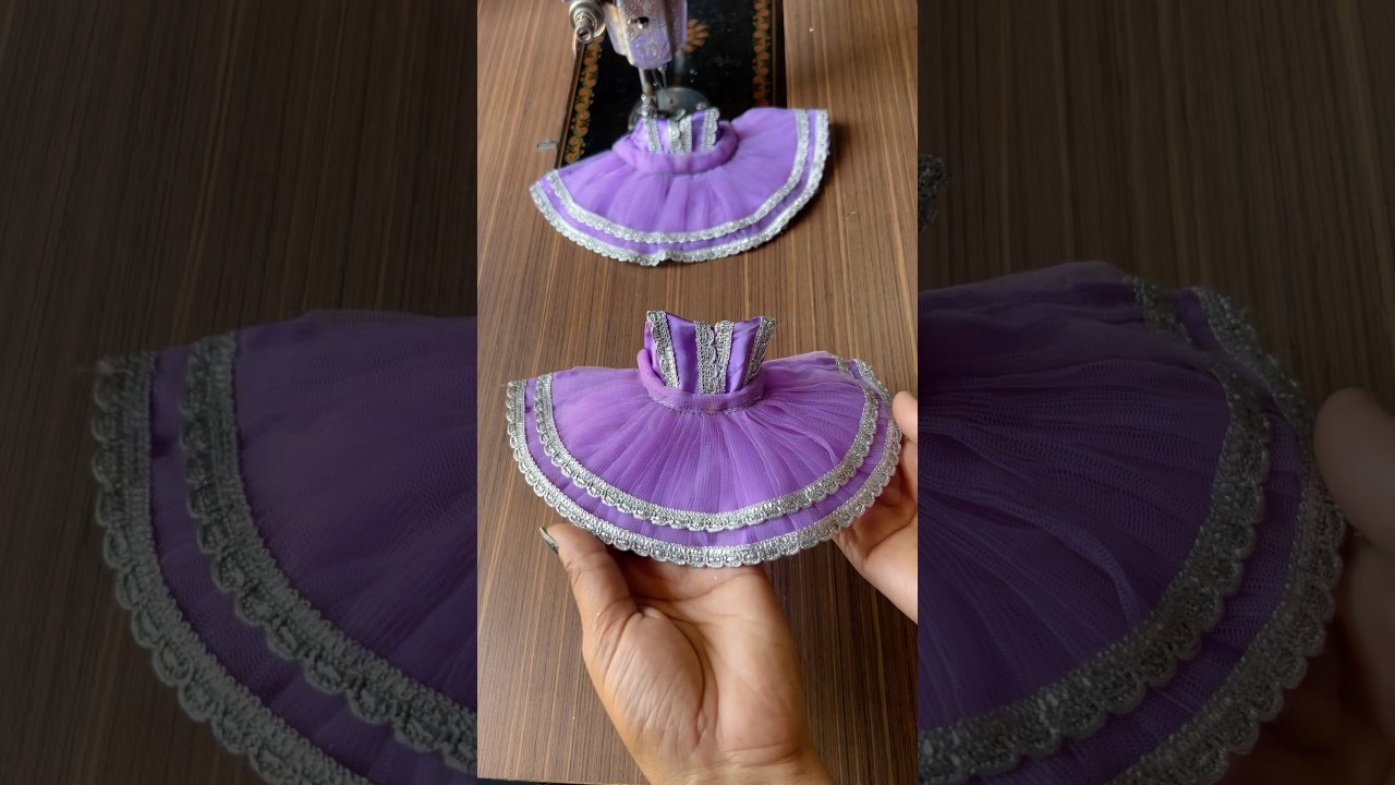 Laddu Gopal dress 😍🥰 laddu Gopal dress making 👶 diy laddu Gopal dress #trending #laddugopal