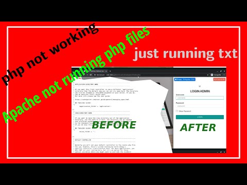 solved apache not
