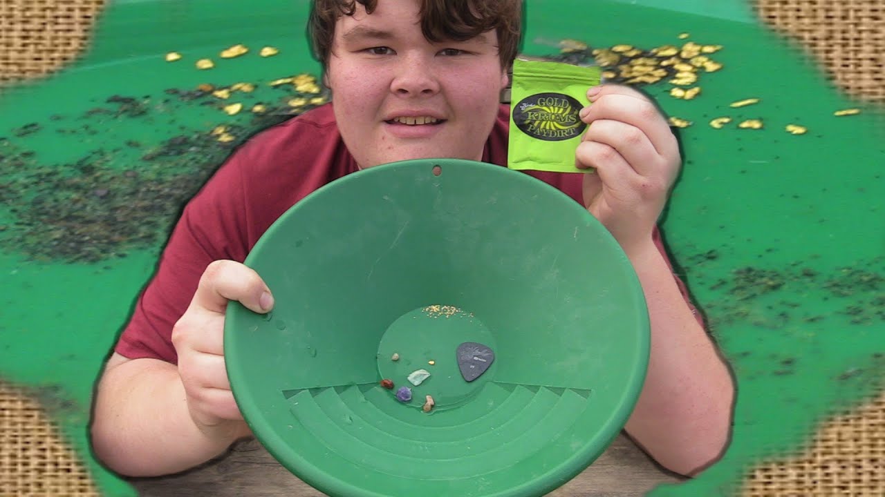 Panning Gold Paydirt (Klesh Krums Mini Paydirt) YouTube