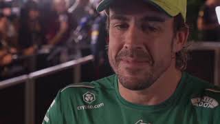 P3 for Fernando Alonso Post Quali interview Saudi Arabia GP 2023 #f1 #fernandoalonso