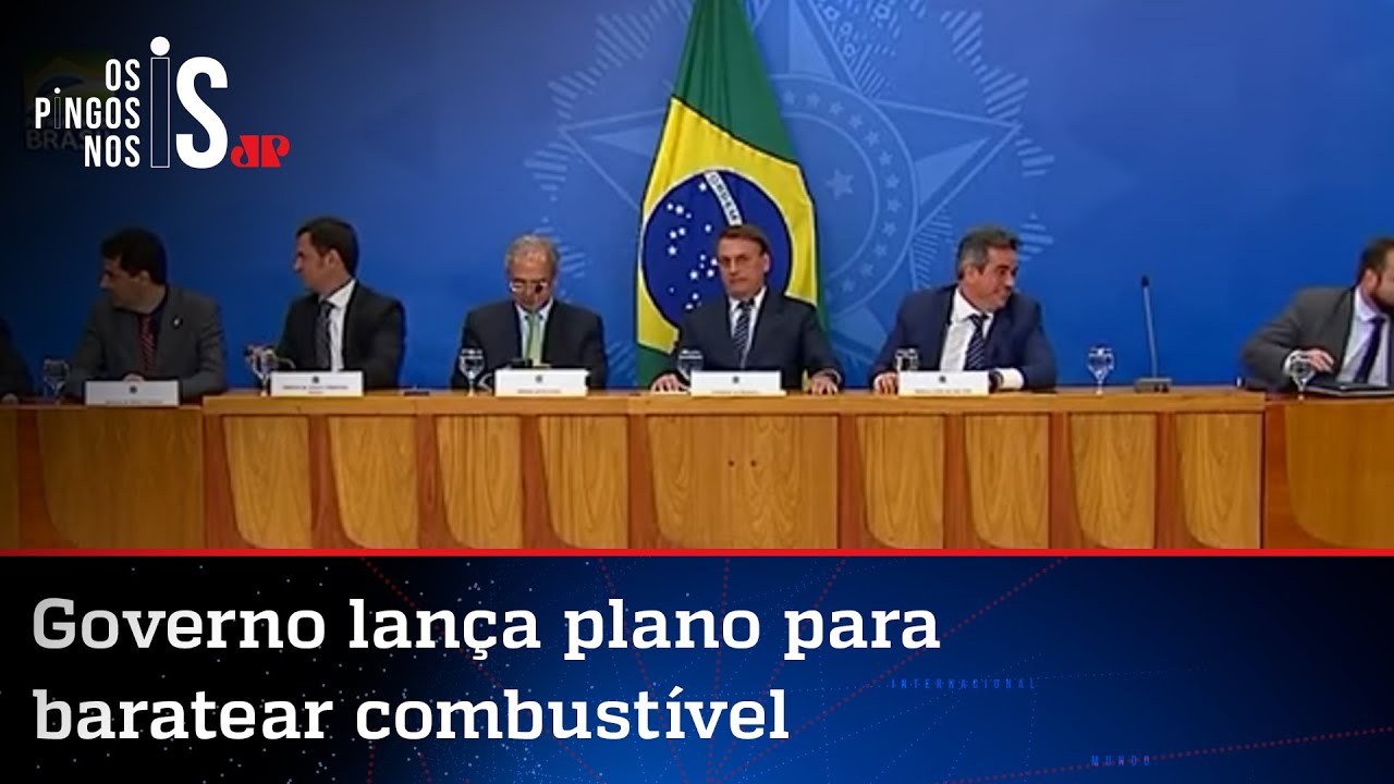 Bolsonaro dá nova cartada contra governadores para reduzir preço dos combustíveis Bolsonaro dá nova cartada contra governadores para reduzir preço dos combustíveis