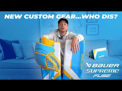 Check out my new CUSTOM Bauer Supreme Fuse Gear! | Unboxing and First LOOK!