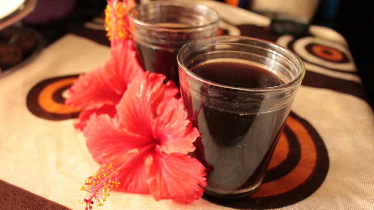 Health drink Hibiscus tea Healthy hibiscus tea YouTube