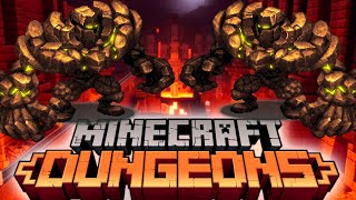 REDSTONE MADENLERİNDE BOSSLA ÇARPIŞTIK / Yeni Minecraft Oyunu Dungeons #3