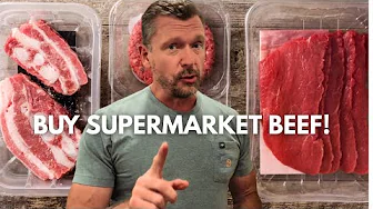 Is supermarket beef unhealthy? Cook with me while we talk about it.