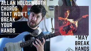 The chords of Allan Holdsworth