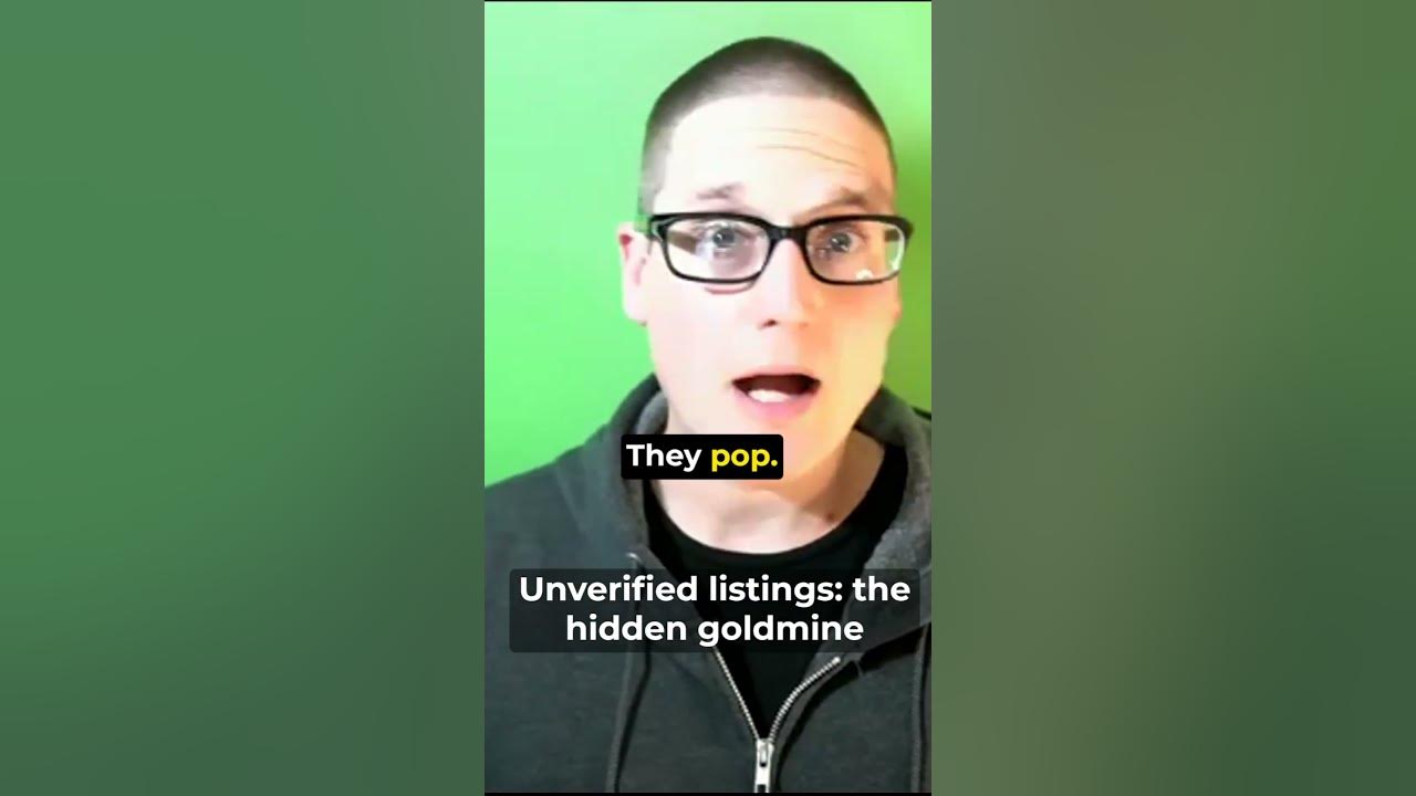 unverified listings the hidden goldmine YouTube unverified listings the hidden goldmine YouTube