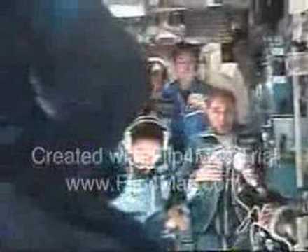 Welcom Cerenomy on ISS (Lee So Yeon is on video) 1