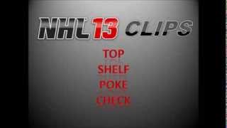 NHL 13 Clips: Top Shelf Poke Check