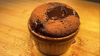 1 Minute best Chocolate lava cake in Microwave.