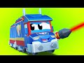 Videos para niños de Camiones -  La tormenta y el equipo de construcción - Dibujos Animados