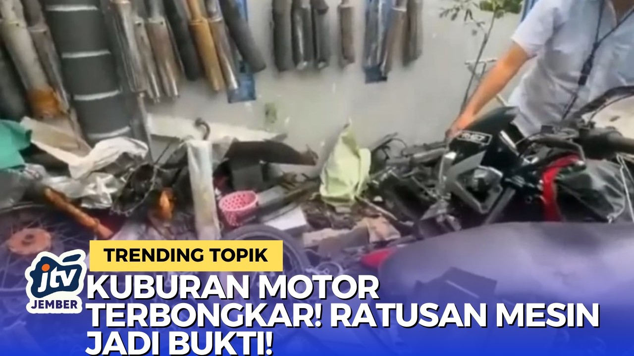 Jejak Kriminal di Balik Gudang Nganjuk: Lokasi Pemotongan Motor Curian Surabaya