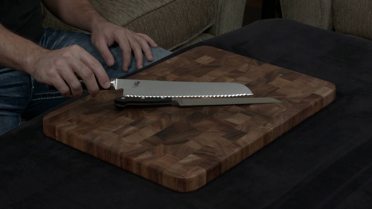 Miyabi Kaizen vs Zwilling Professional S — Bread Knife YouTube