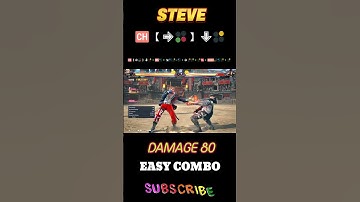 Steve Combo Guide Tekken8 I Steve season 2 tekken8#Steve#Tekken8#Season2#Combo