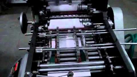 Fully Autometic Office Envelopes Making Machine (Excel A 01)