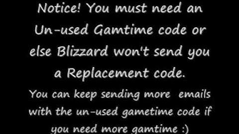WoW Free Gametime codes!! 100% Working 3.2 patch :)