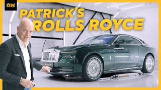 Patrick's new one-off Rolls Royce SPECTRE! #AnotherOne