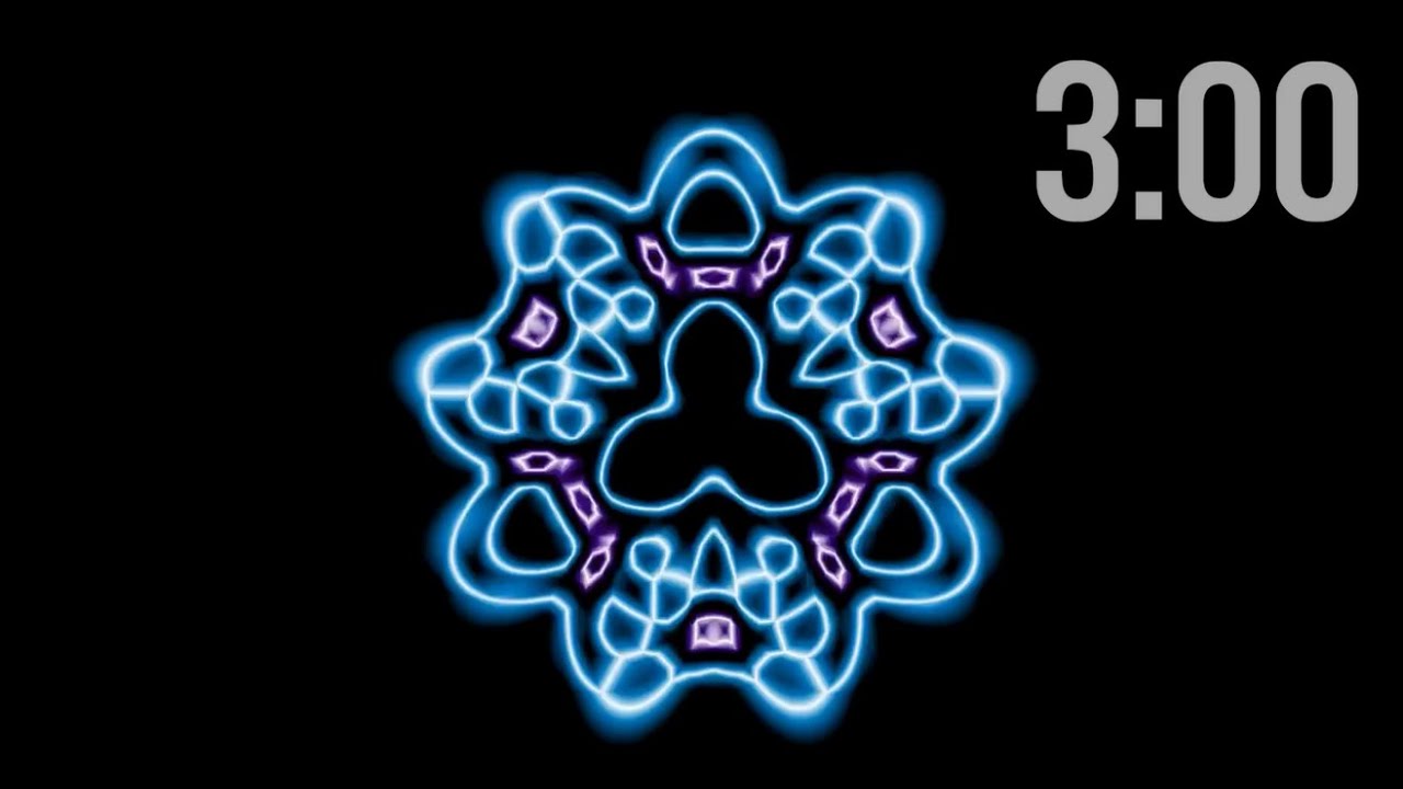 3 Minute Timer (with Music) | HipHop Music | Illusion | Kaleidoscope ...