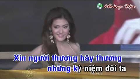 Karaoke  LK Thuyền Xa Bến Đổ Ai Khổ Vì Ai _ Song ca với Cẩm Tiên