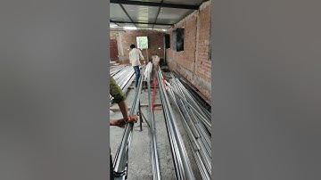 Fully Automatic Rolling Shutter Strip Making Machine Installed In Jhansi live From Customer Site