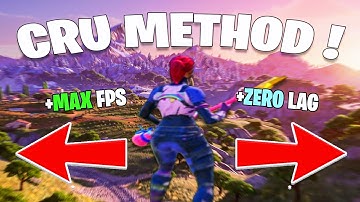 How to get Stretched Resolution for Fortnite (CRU METHOD)