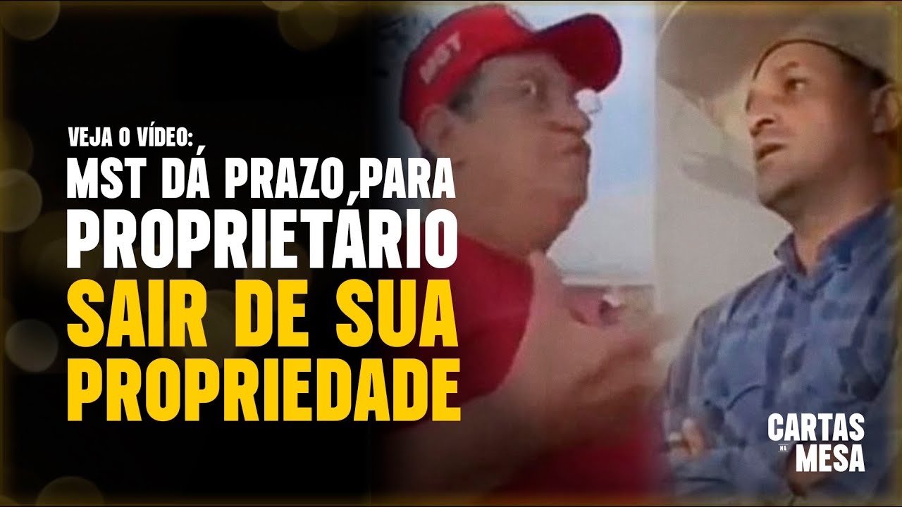 Vídeo registra momento em que invasores do MST tomam casa de agricultor