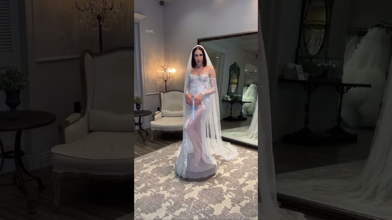 Gorgeous Berta Privee Fitted Gown Moment