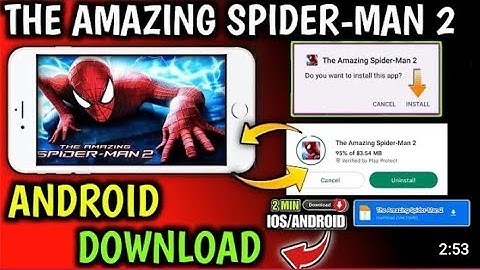 Downloading The amazing Spider-Man 2 game free in Android device