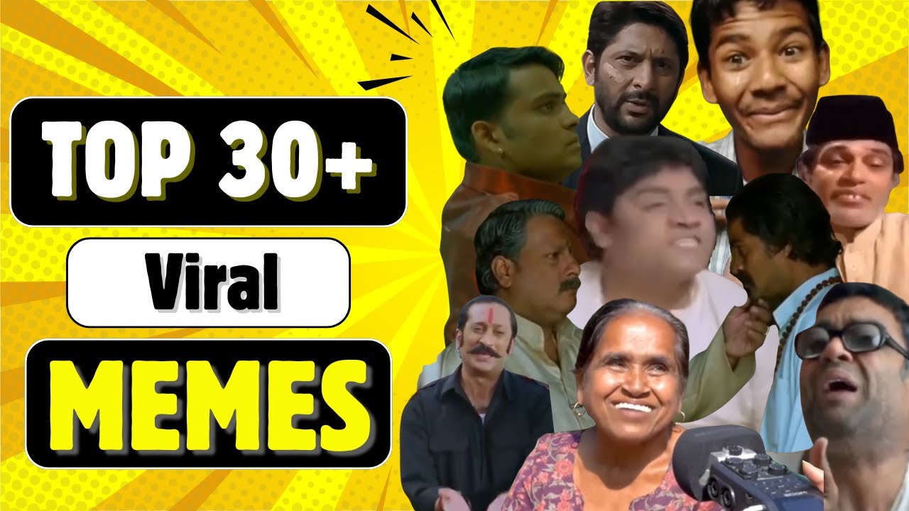 Top 30+ Trending Meme Templates for Editing | Indian Meme Compilation | No Copyright