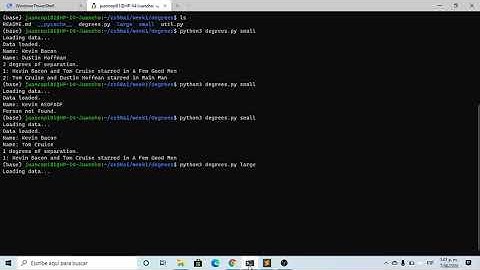 CS50’s Introduction to Artificial Intelligence with Python - Degrees