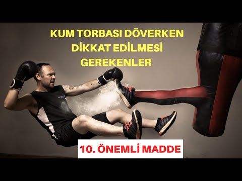 KUM TORBASI NASIL DÖVÜLÜR KUM TORBASI ÇALIŞMASI