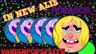 IMPOSSIBLE POPSPLITS IN THE NEW ALIS.IO/ BOTS / VANISHPOPSPLIT, VANISH, POPSPLIT  | AGAR RIVERA