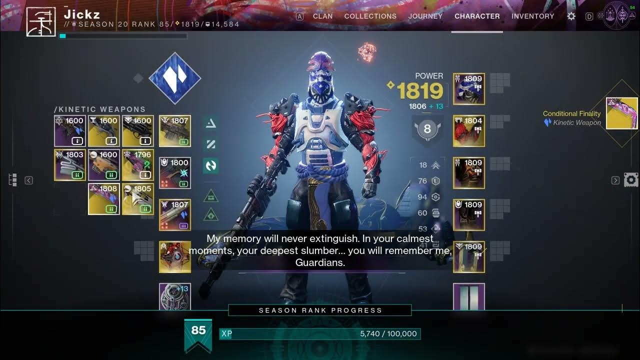 Destiny 2 Getting Conditional Finality in 6 Clears YouTube