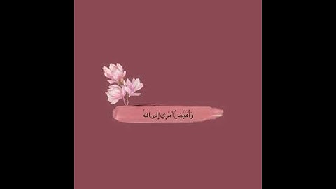 (وَأُفَوِّضُ أَمۡرِیۤ إِلَى ٱللَّهِۚ إِنَّ ٱللَّهَ بَصِیرُۢ بِٱلۡعِبَادِ)[سورة غافر 44]