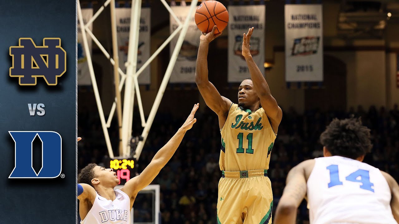 Notre Dame vs. Duke Basketball Highlights (2015-16) - YouTube
