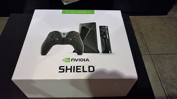 Nvidia Shield TV unboxing