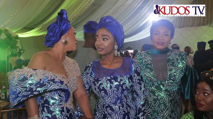 ADEGBODU TWINS ELECTRIFYING PERFORMANCE ON STAGE AT NIYI JOHNSON'S TWINS NAMING CEREMONY.