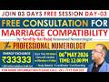 Marriage Compatibility By Sandiip Rai Bajaj Renowned Numerologist Join Class 7715930333