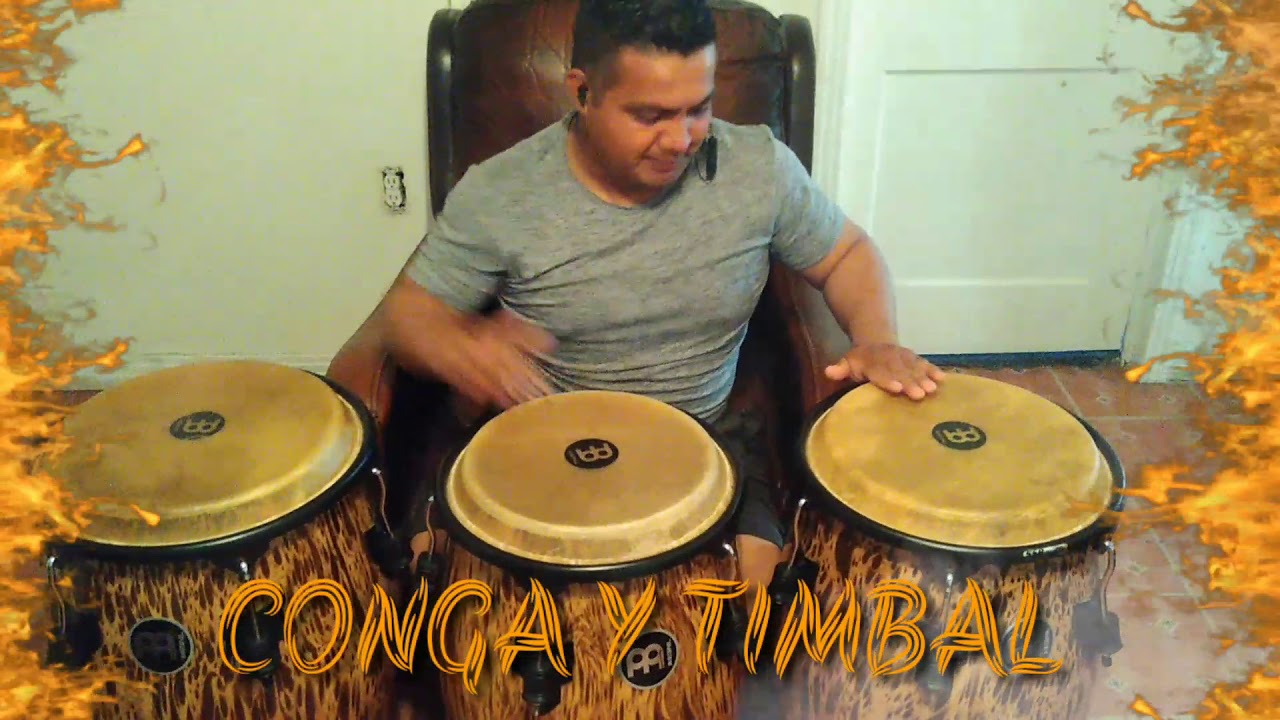 conga y timbal. Intro YouTube