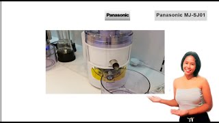 Centrifugeuse De Fruits Et Légumes 1,5 litre 800W 220V Panasonic MJ-SJ01