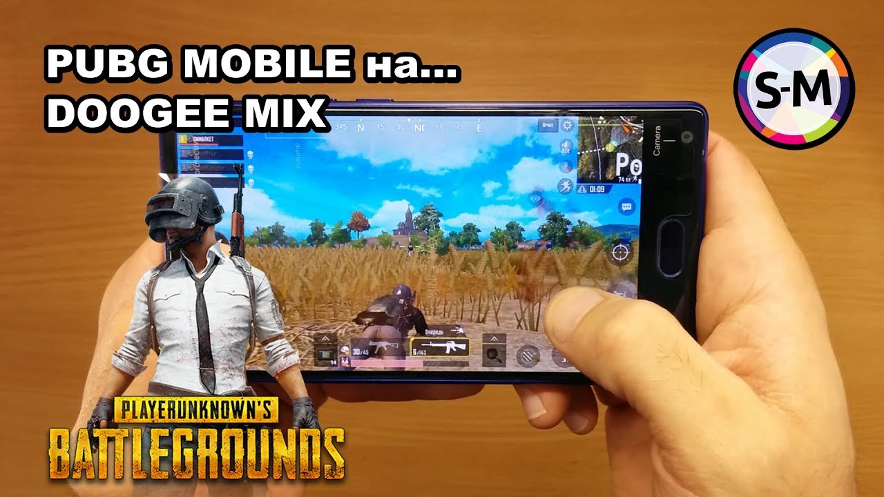 Обзор PUBG Mobile на DOOGEE MIX!