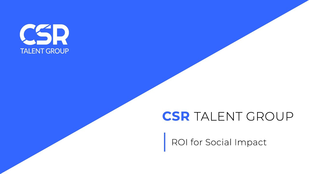 ROI for Social Impact, Sarah Harris