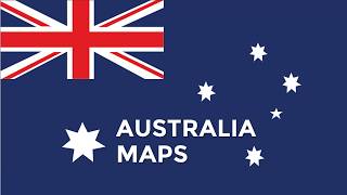 Australia Keynote Maps Templates - Map of Australia