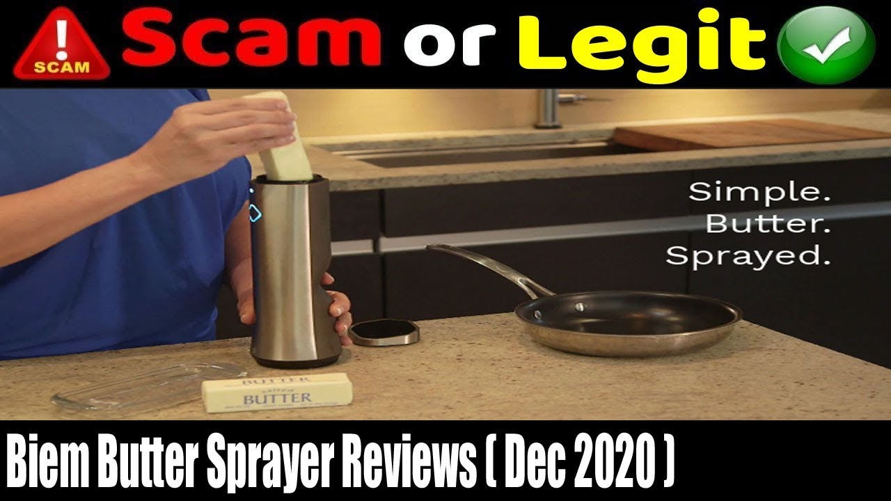 Biem Butter Sprayer Reviews {December 2020} Is It a Legit Product? Know By Watching Video