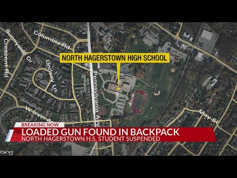 Loaded Gun Found at North Hagerstown High School in Maryland