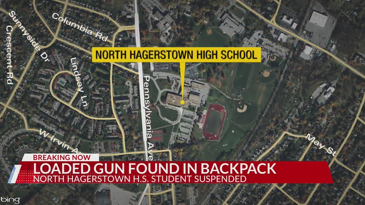 Loaded Gun Found at North Hagerstown High School in Maryland