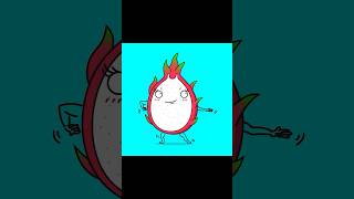 How to draw dragon fruit cartoon character. #illustratordraw #cartoonart #illustrator #digitalart